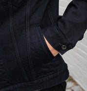 IH-526J-142OD - 14oz Selvedge Denim Type III Jacket - Overdyed Indigo