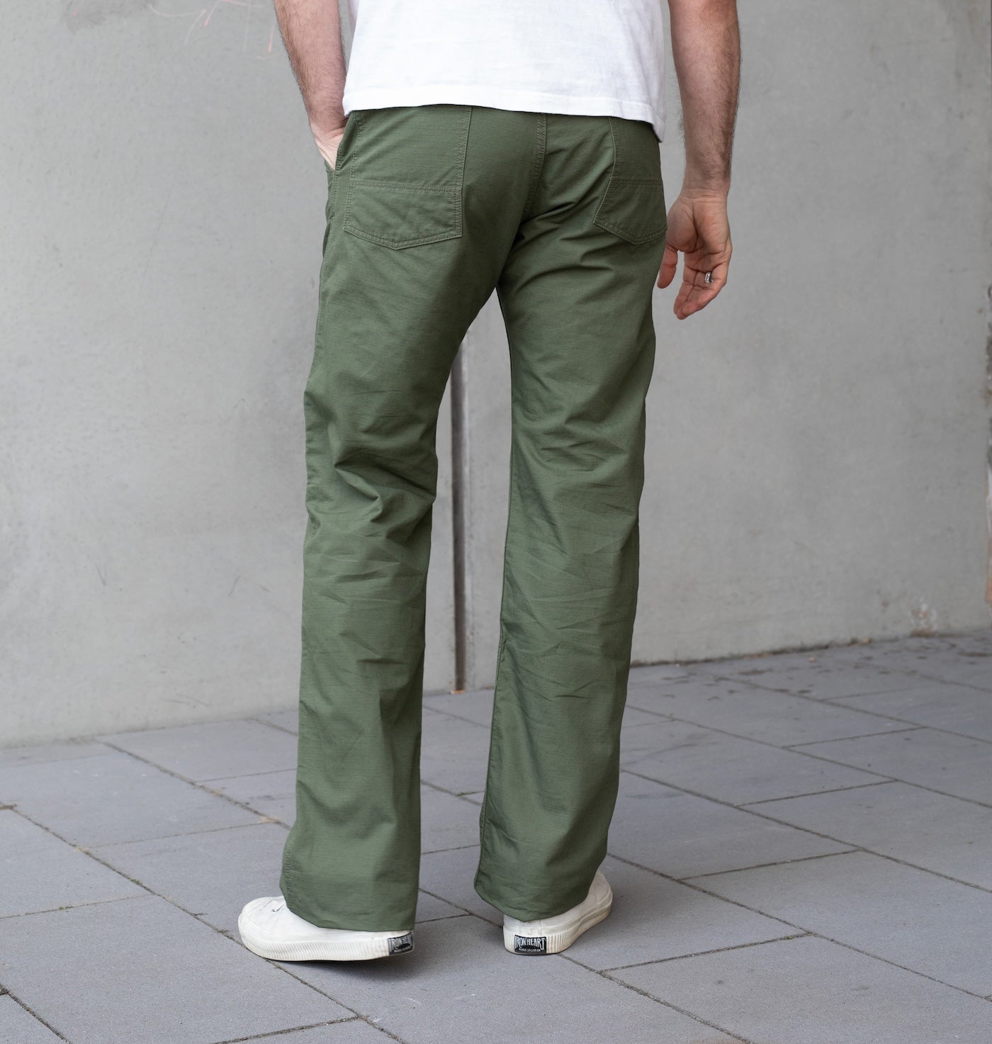IH-746-GRN - SS26 - 8oz Ripstop Wide Pants - Army Green