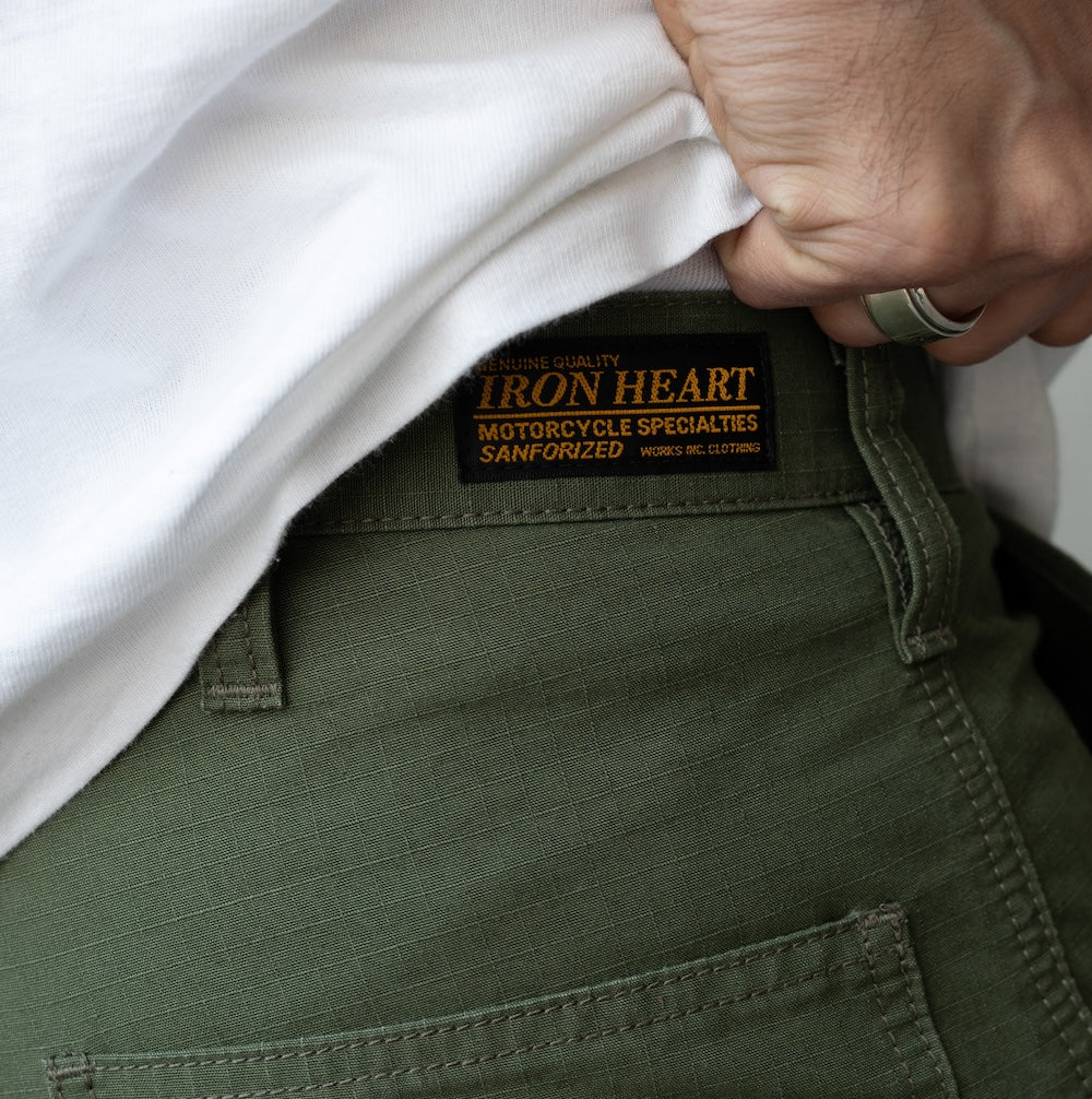 IH-746-GRN - SS26 - 8oz Ripstop Wide Pants - Army Green