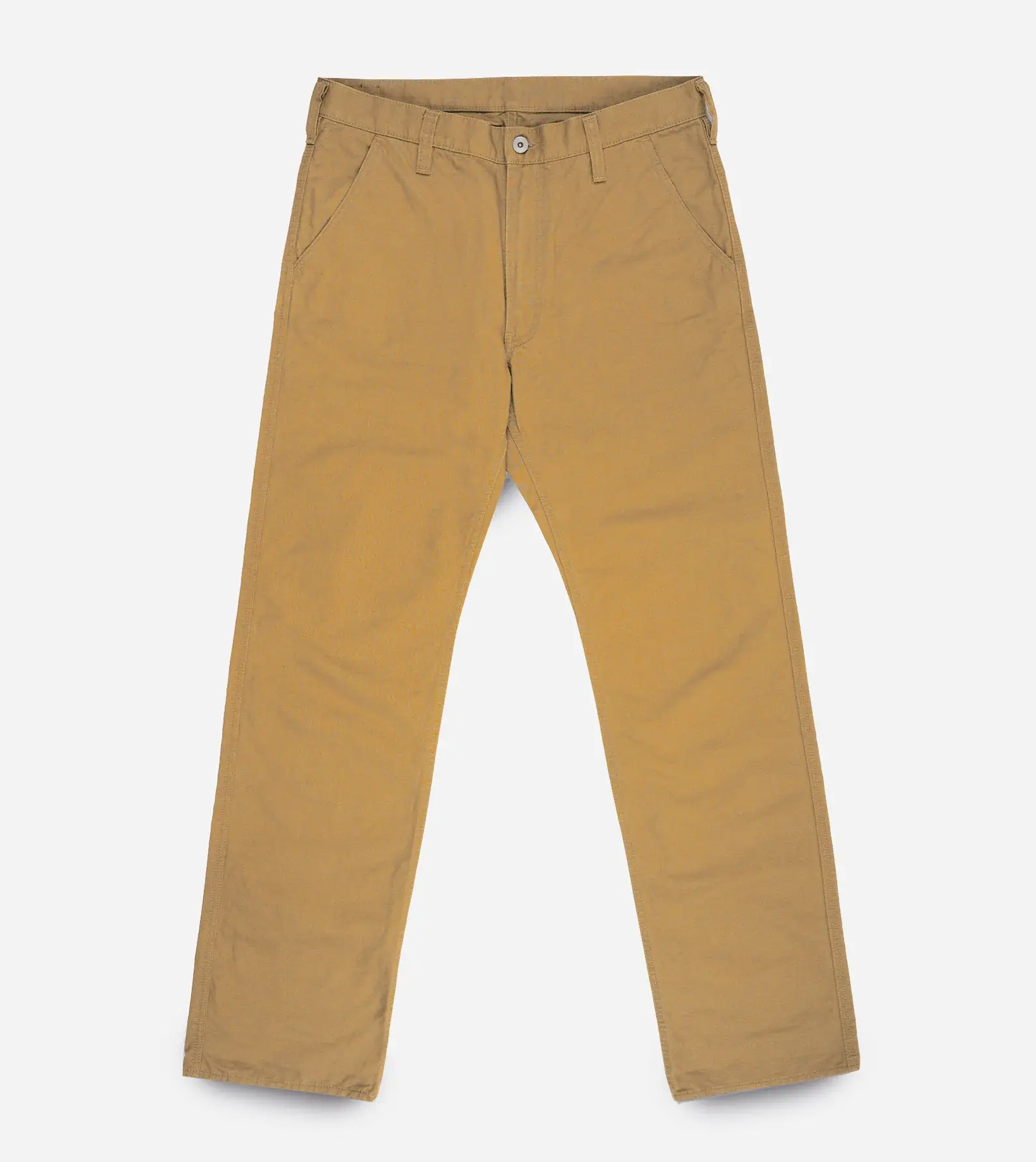 IH-748-BRN - SS26 - 10oz Herringbone Wide Pants - Brown
