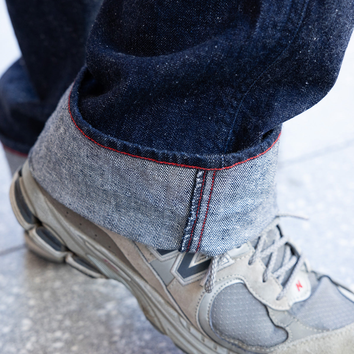 IH-750-IND - FW26 - 12oz Recycled Cotton Denim Wide Work Pants - Indigo