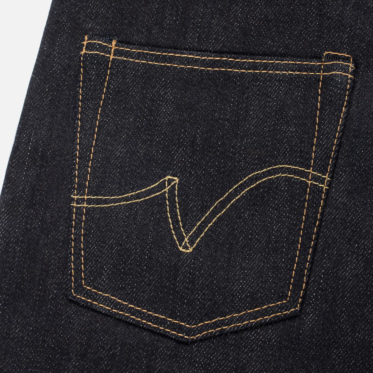 25oz Selvedge Denim Slim Tapered Cut Jeans - Indigo