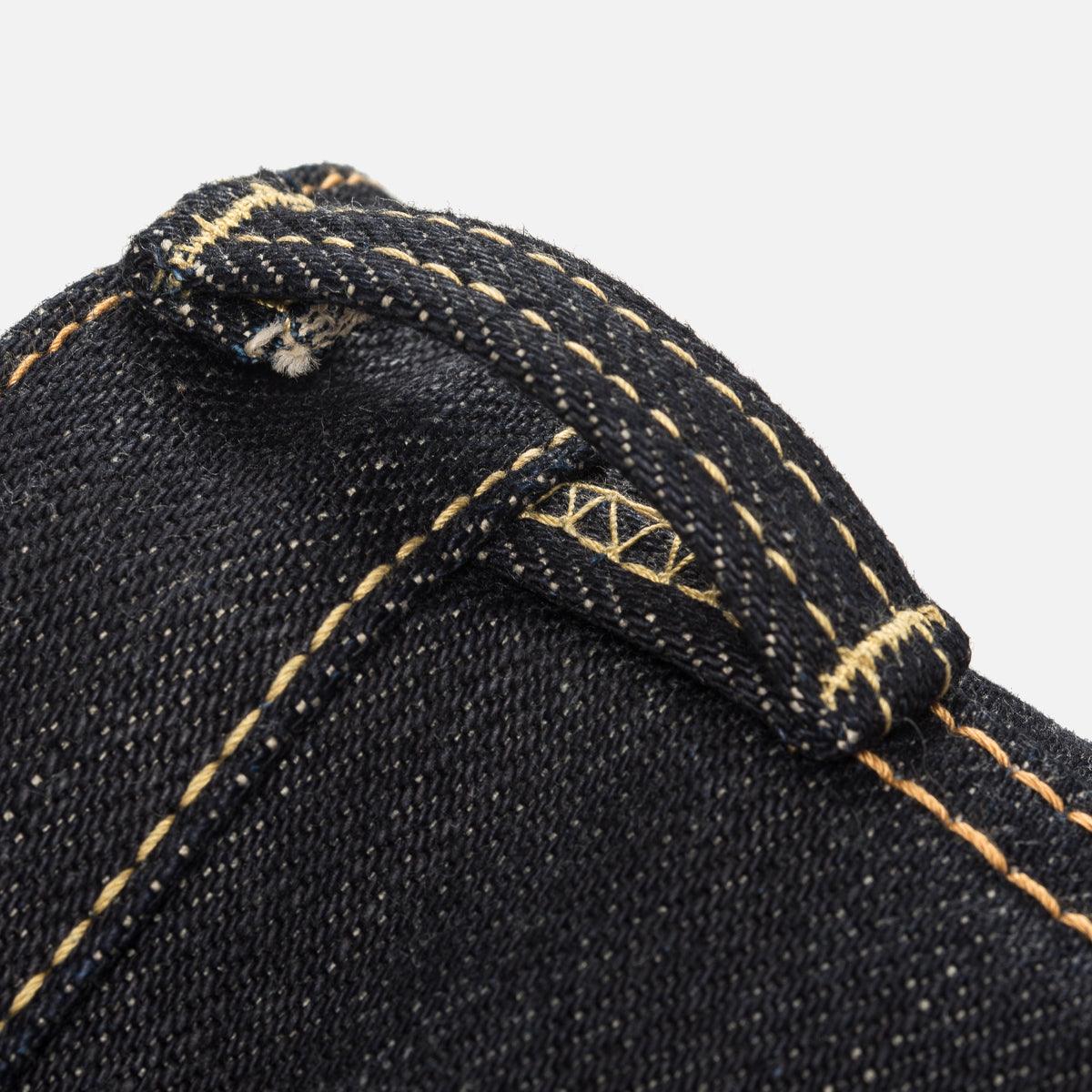 25oz Selvedge Denim Slim Tapered Cut Jeans - Indigo