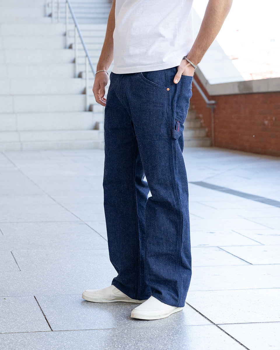 IH-832-IND - FW26 - 10oz Cotton/Hemp Denim Painter’s Pants - Indigo