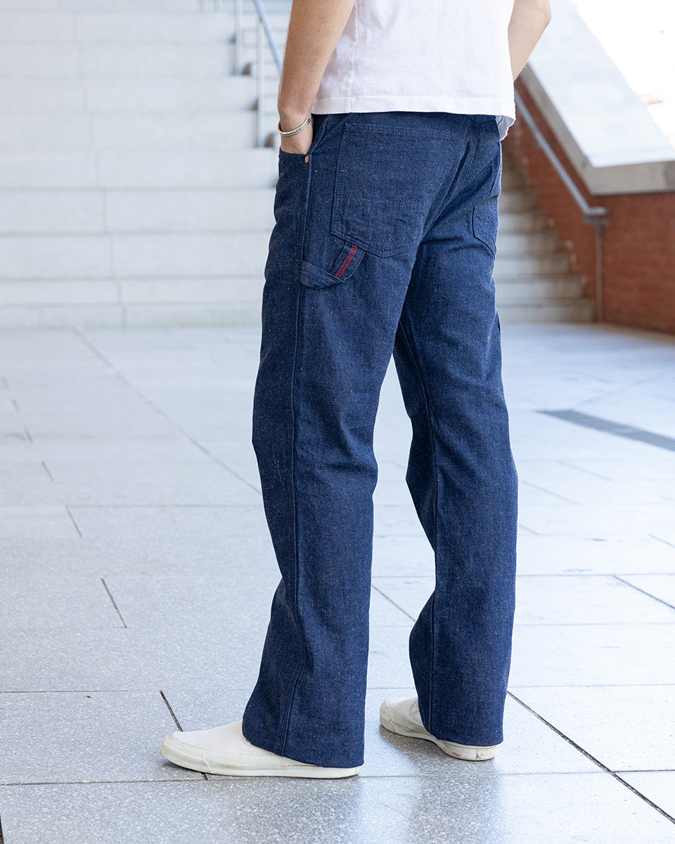 IH-832-IND - FW26 - 10oz Cotton/Hemp Denim Painter’s Pants - Indigo
