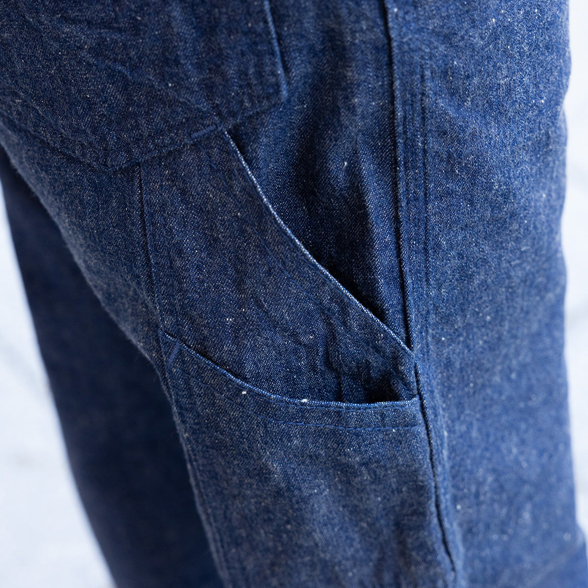 IH-832-IND - FW26 - 10oz Cotton/Hemp Denim Painter’s Pants - Indigo