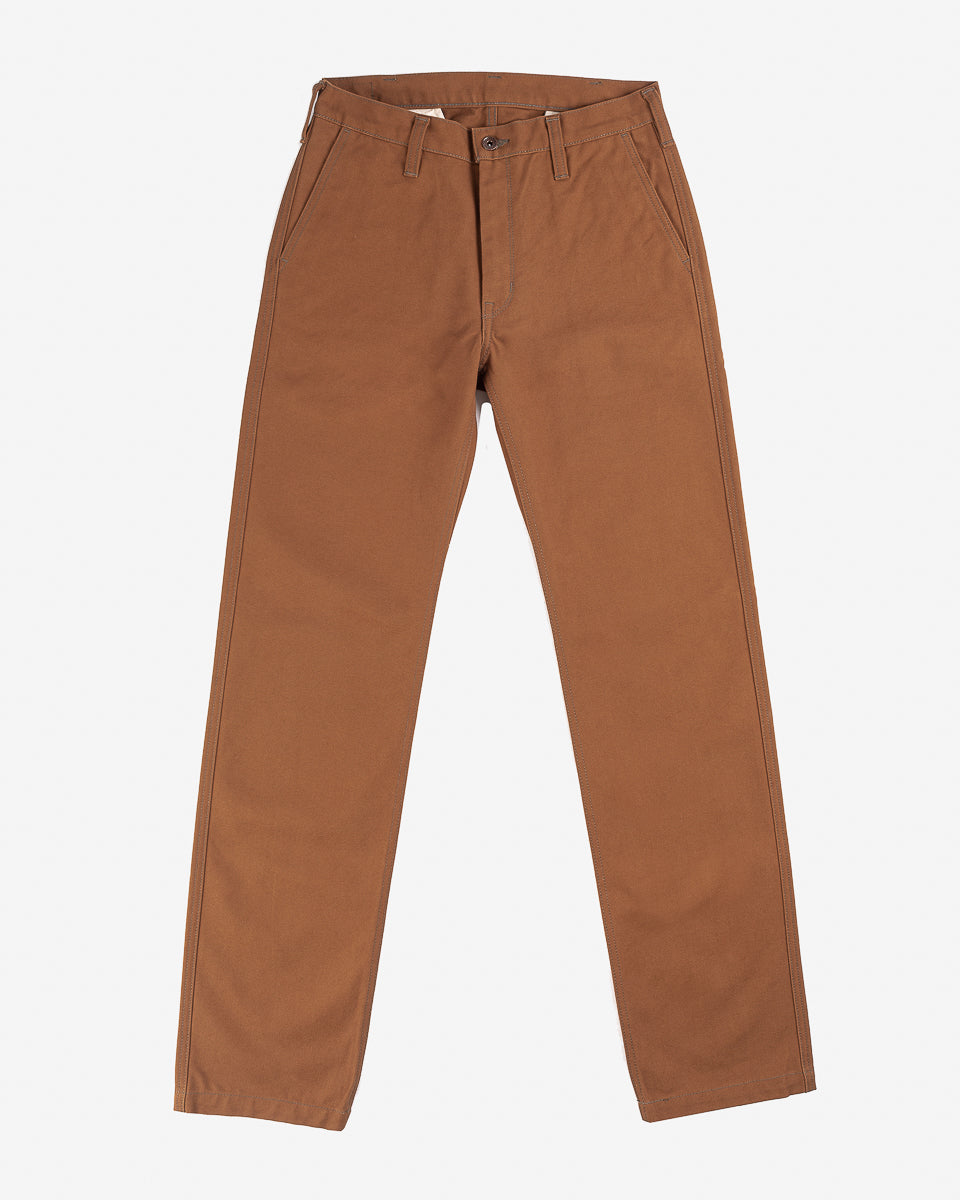 IH-816-BRN - 17oz Duck Work Pants - Brown