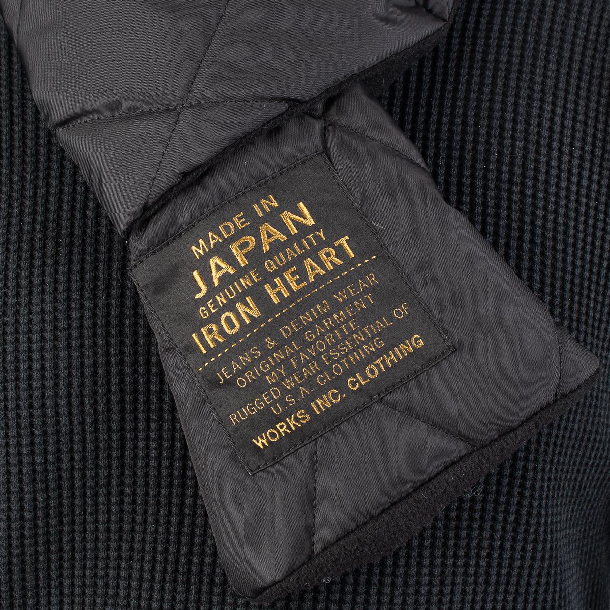 Image showing the IHG-097-BLK - PrimaLoft® Muffler - Black which is a Others described by the following info Accessories, Iron Heart, Others, Released and sold on the IRON HEART GERMANY online store