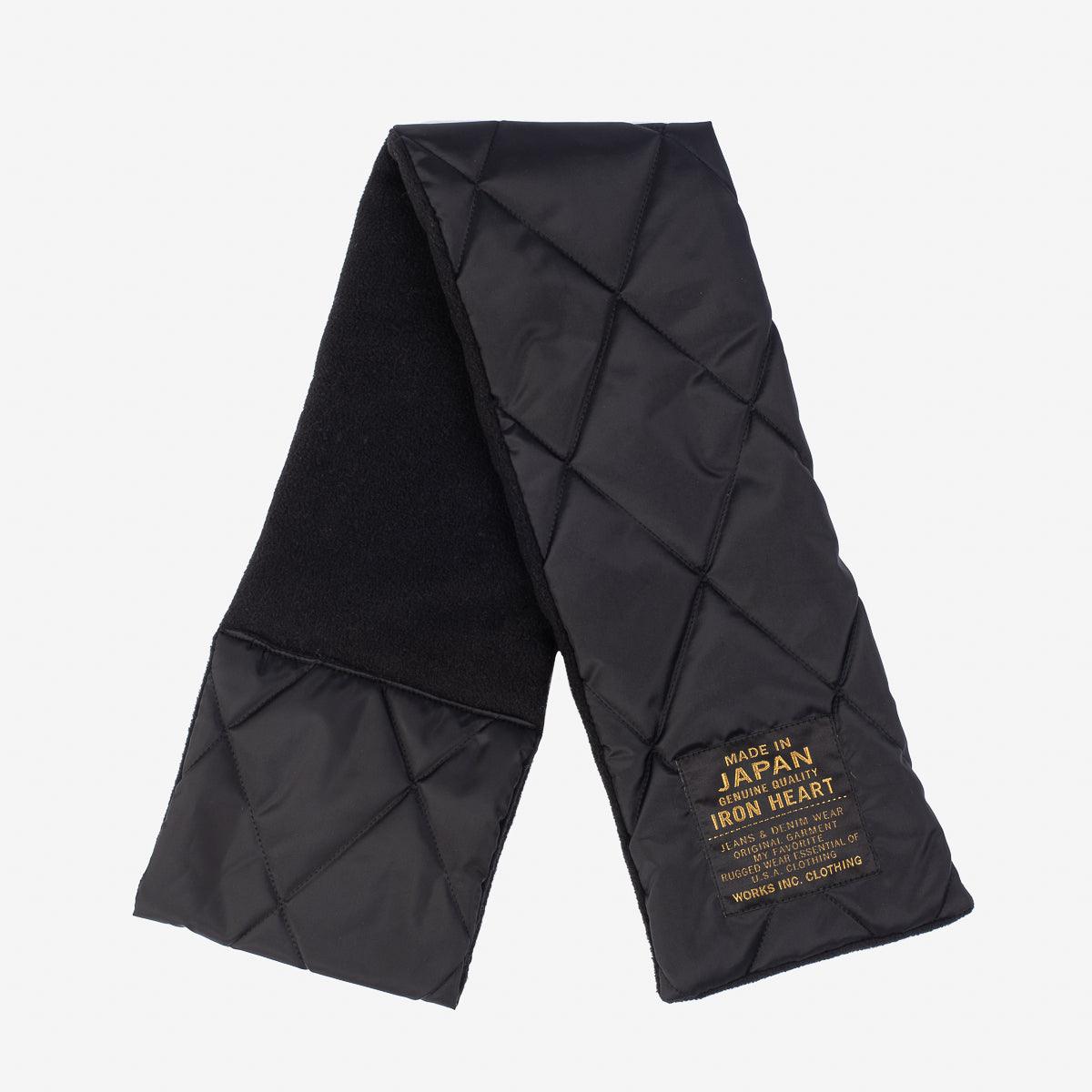 Image showing the IHG-097-BLK - PrimaLoft® Muffler - Black which is a Others described by the following info Accessories, Iron Heart, Others, Released and sold on the IRON HEART GERMANY online store