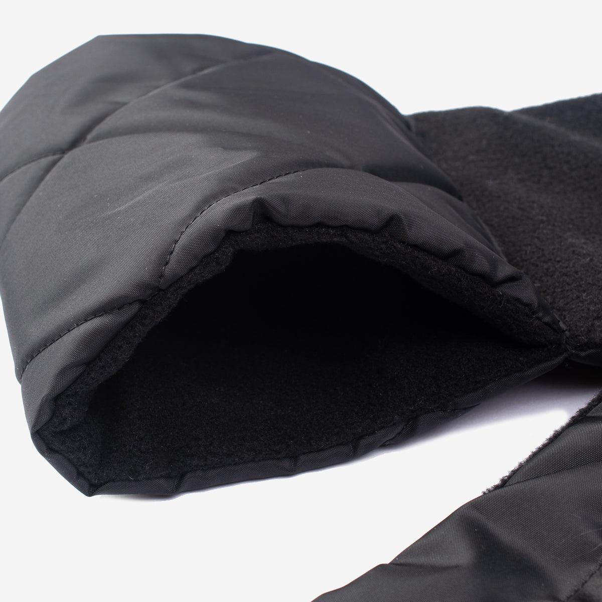 Image showing the IHG-097-BLK - PrimaLoft® Muffler - Black which is a Others described by the following info Accessories, Iron Heart, Others, Released and sold on the IRON HEART GERMANY online store