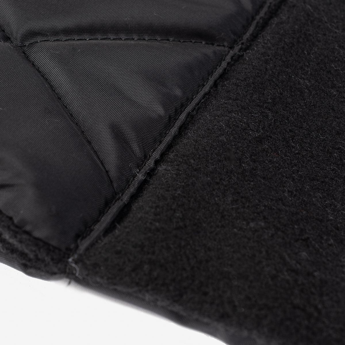 Image showing the IHG-097-BLK - PrimaLoft® Muffler - Black which is a Others described by the following info Accessories, Iron Heart, Others, Released and sold on the IRON HEART GERMANY online store
