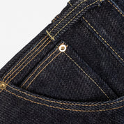 IH-822-IND - 21oz Selvedge Denim Double Knee Engineer Pants - Indigo