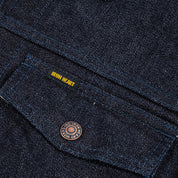 IHJ-122-IND  - SS26 - 14oz Broken Twill Selvedge Denim Work Jacket - Indigo