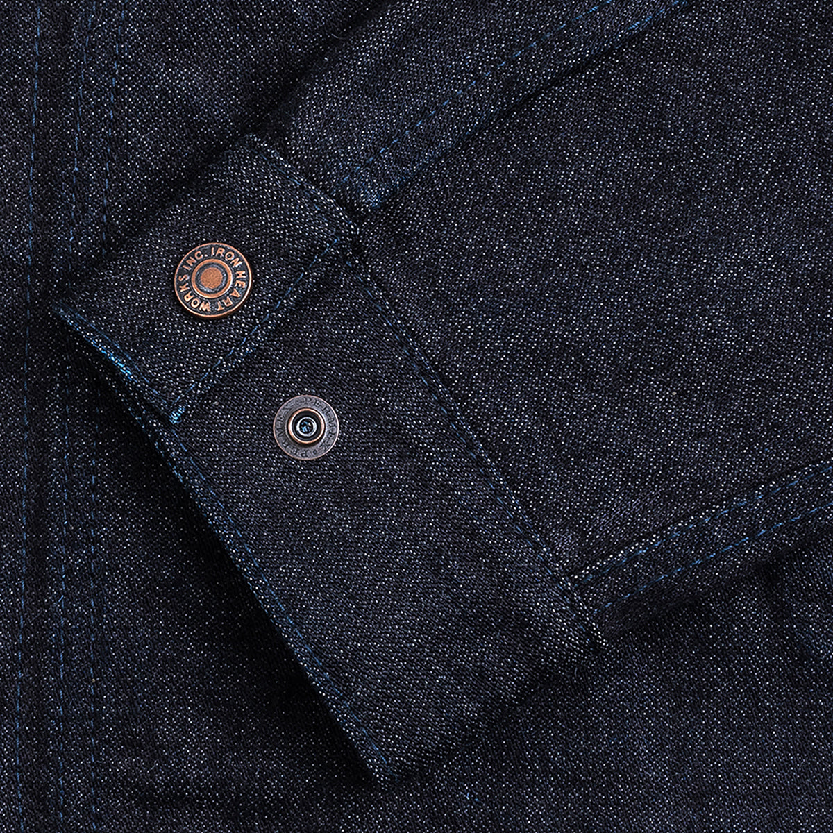 IHJ-122-IND  - SS26 - 14oz Broken Twill Selvedge Denim Work Jacket - Indigo