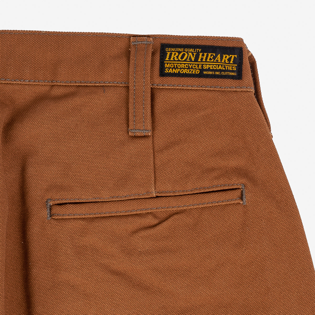 IH-816-BRN - 17oz Duck Work Pants - Brown