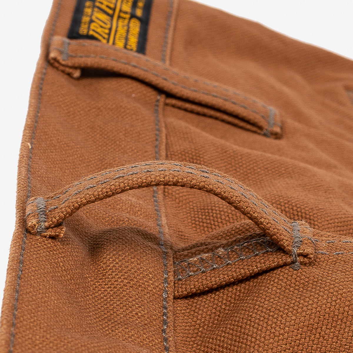 IH-816-BRN - 17oz Duck Work Pants - Brown