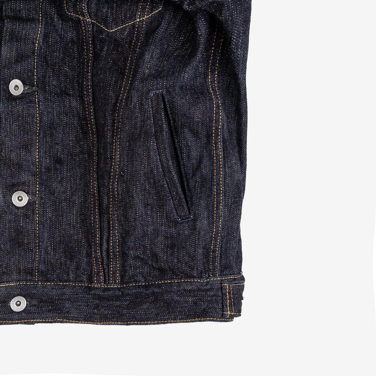 16oz Slubby Selvedge Denim Type III Jacket - Indigo