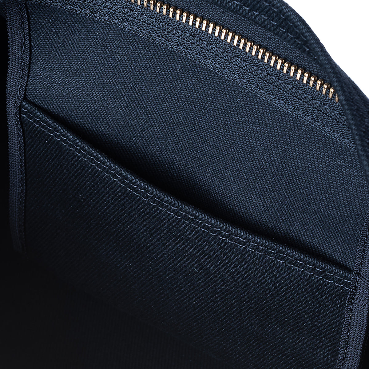 IHE-24-BLK - 21oz Denim and Buttero Leather Holdall - Superblack