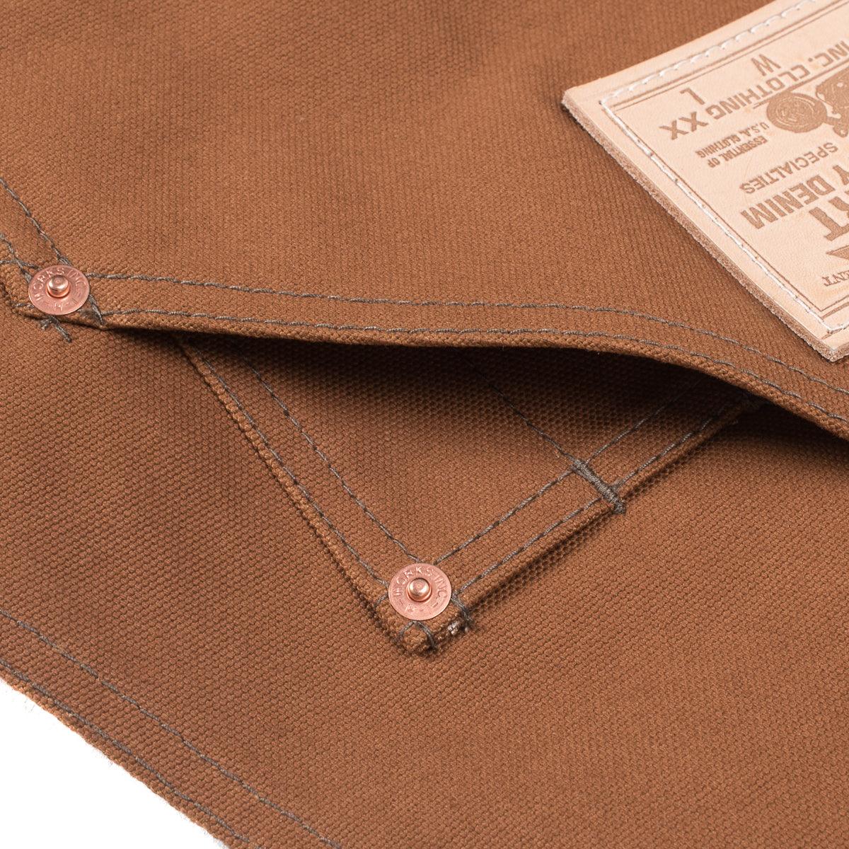 17oz Cotton Duck Apron - Brown