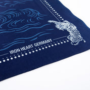 IHG-TIGER-IND - Iron Heart Germany “TIGER” Print Bandana - Indigo