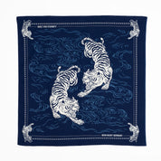 IHG-TIGER-IND - Iron Heart Germany “TIGER” Print Bandana - Indigo
