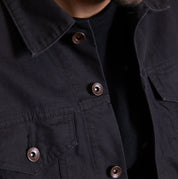 IHJ-147-BLK - 9oz Canvas Type III Jacket - Black