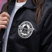 IHJ-160-BLK - SS26 - 4.8oz Nylon Coach Jacket - Black