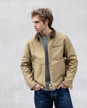 IHJ-169-KHA - FW26 - 12oz Whipcord Work Jacket - Khaki