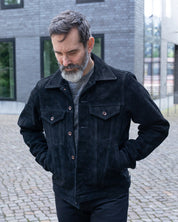 IHJ-49-BLK - Split Steer Modified Type III Jacket - Black