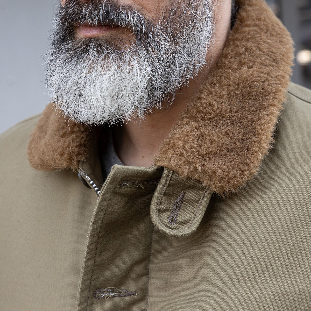 IHM-35-KHA - FW26 - Whipcord N1 Deck Jacket - Khaki