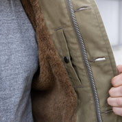 IHM-35-KHA - FW26 - Whipcord N1 Deck Jacket - Khaki