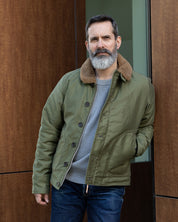 IHM-35-OLV - FW26 - Whipcord N1 Deck Jacket - Olive
