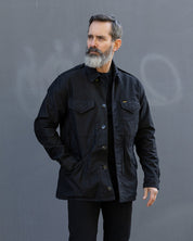 IHM-51-BLK - FW26 - 9.5oz Back Sateen Type M-43 Field Jacket - Black