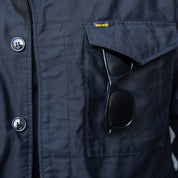 IHM-51-BLK - FW26 - 9.5oz Back Sateen Type M-43 Field Jacket - Black