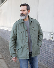 IHM-51-OLV - FW26 - 9.5oz Back Sateen Type M-43 Field Jacket - Olive