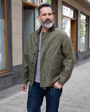 IHM-53-ODG - FW26 - 12oz Whipcord Lightweight N1 Deck Jacket - Olive Drab Green