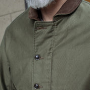 IHM-53-ODG - 12oz Whipcord Lightweight N1 Deck Jacket - Olive Drab Green