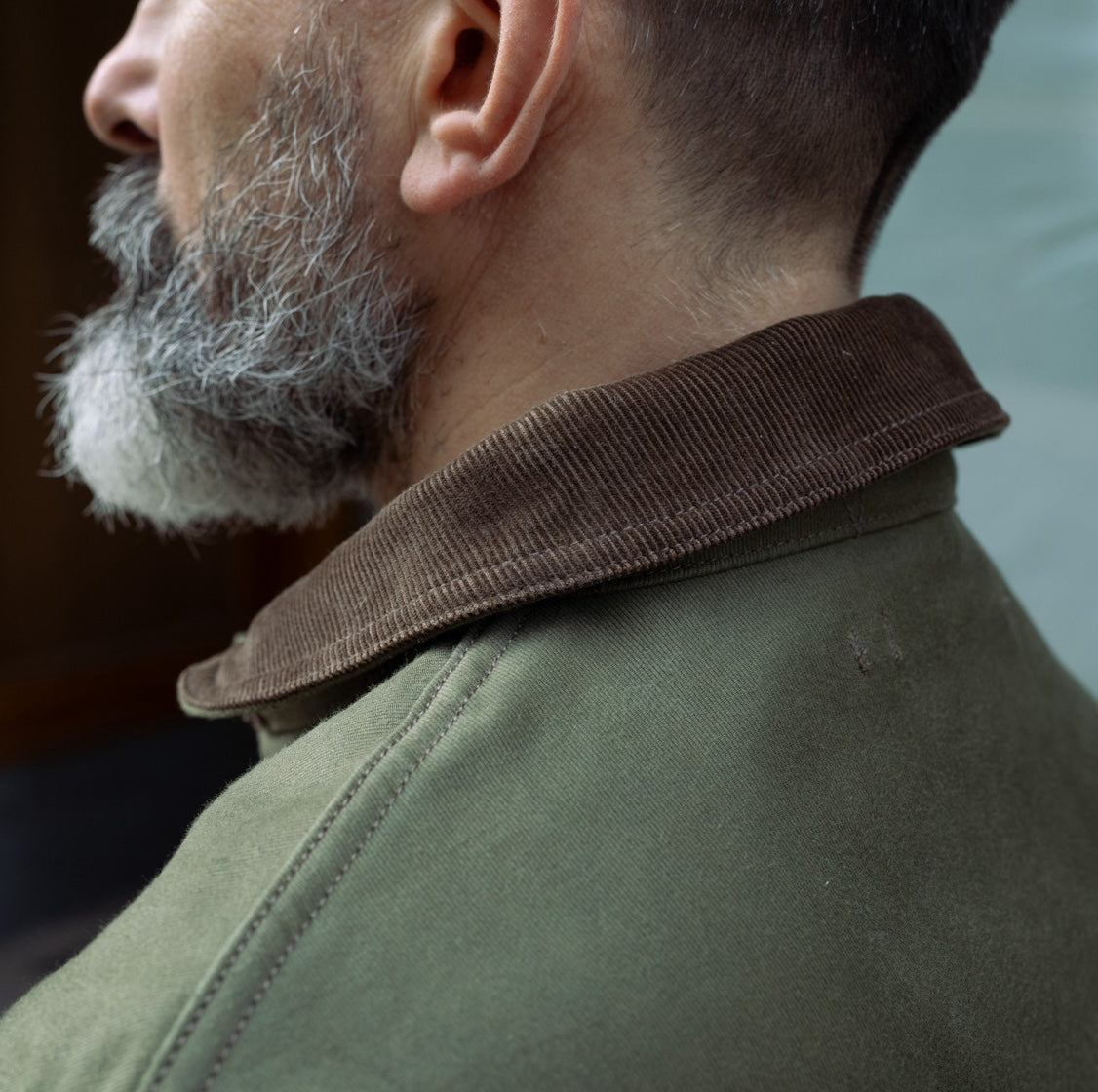 IHM-53-ODG - 12oz Whipcord Lightweight N1 Deck Jacket - Olive Drab Green
