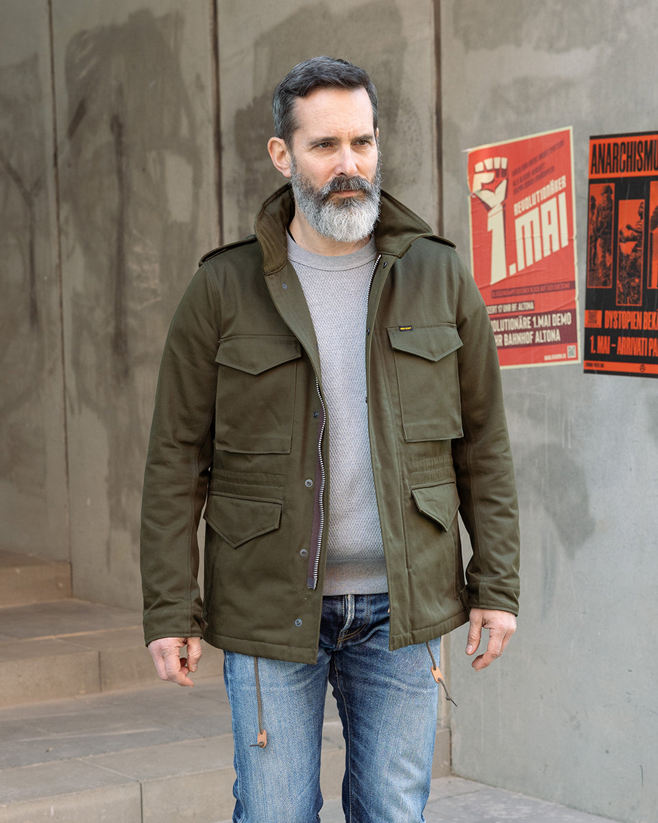 IHM-54-ODG - FW26 - 10oz Back Sateen M-65 Field Jacket - Olive Drab Green