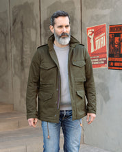 IHM-54-ODG - FW26 - 10oz Back Sateen M-65 Field Jacket - Olive Drab Green