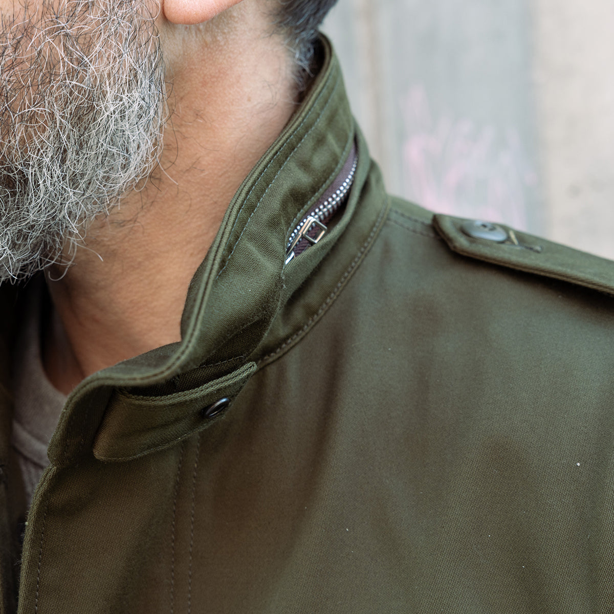 IHM-54-ODG - FW26 - 10oz Back Sateen M-65 Field Jacket - Olive Drab Green