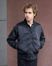 IHM-55-BLK - FW26 - Nylon Type L-2B Flight Jacket -Black