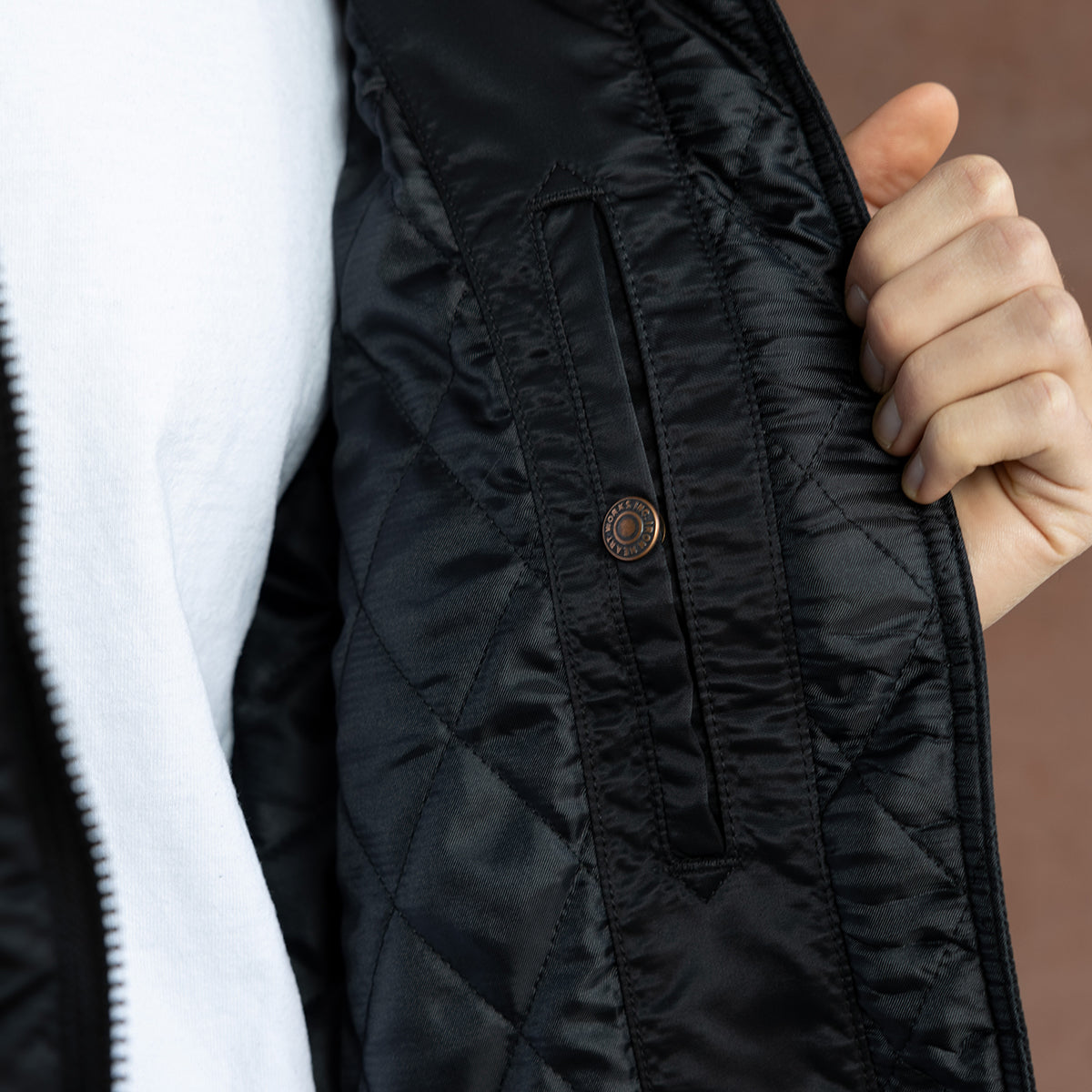 IHM-55-BLK - FW26 - Nylon Type L-2B Flight Jacket -Black