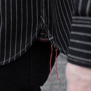 IHSH-266-BLK - 12oz Wabash Work Shirt - Black