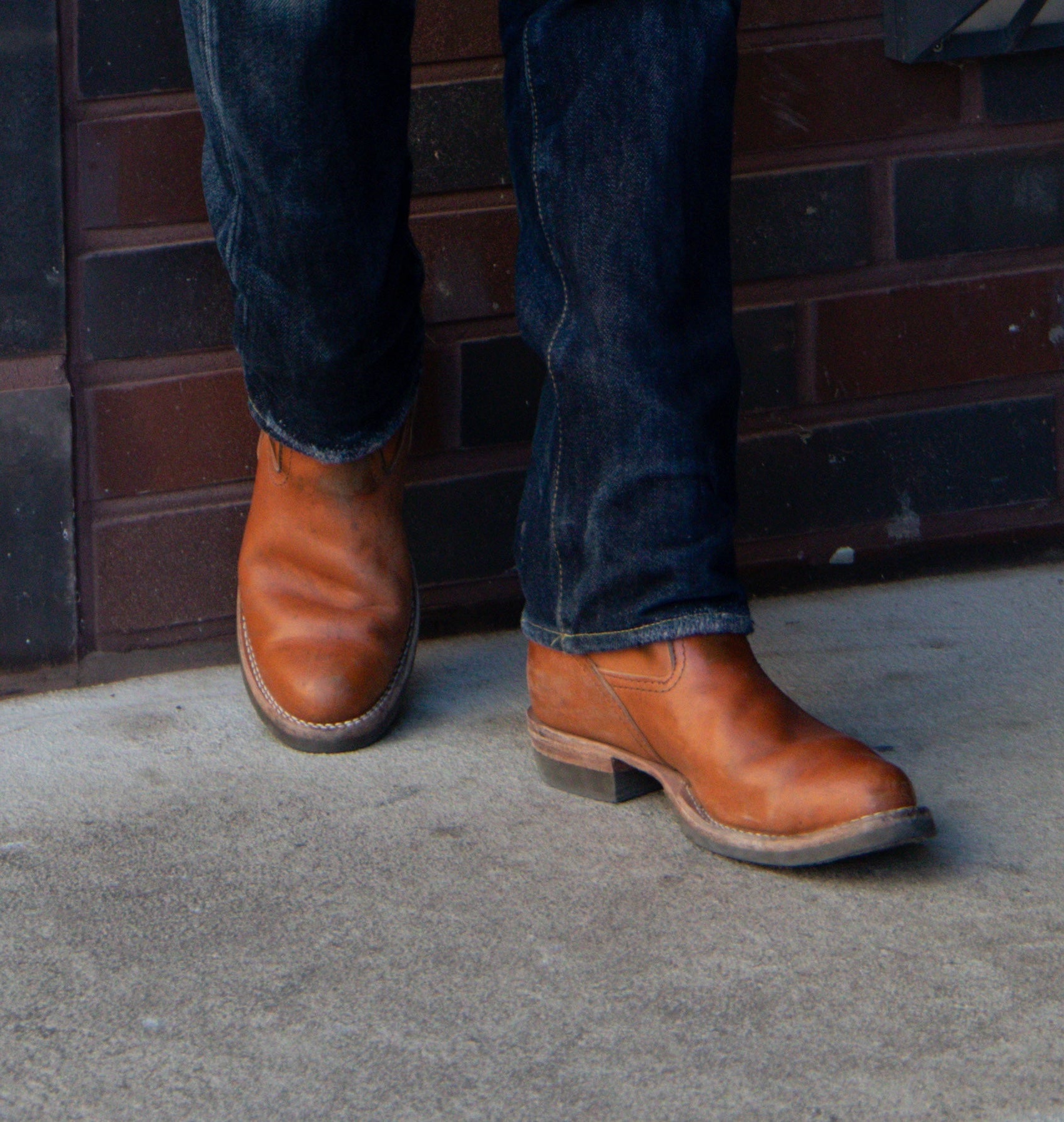 WE-SP0991WBR - Wesco Custom Morrison Horsehide - Natural