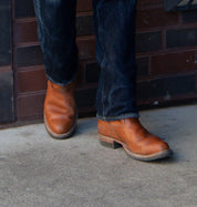 WE-SP0991WBR - Wesco Custom Morrison Horsehide - Natural