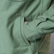 IHSH-451-ODG - FW26 - 9oz Cotton Sateen Military CPO Shirt - Olive Drab Green