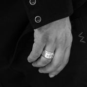 IHSI-05 - Iron Heart 0.925 Sterling Silver Ring