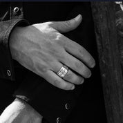 IHSI-05 - Iron Heart 0.925 Sterling Silver Ring