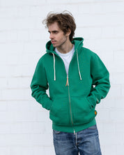 IHSW-82L-GRN - FW26 - 14oz Ultra Heavyweight Loopwheel Zip Up Hoodie - Green
